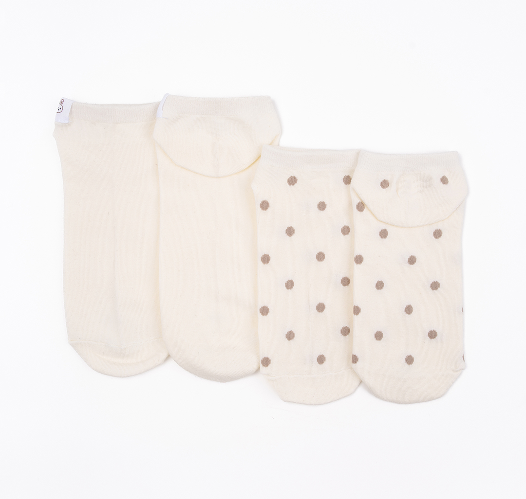 Носки (2 пары) Мармалато, цвет молочный-бежевый #3