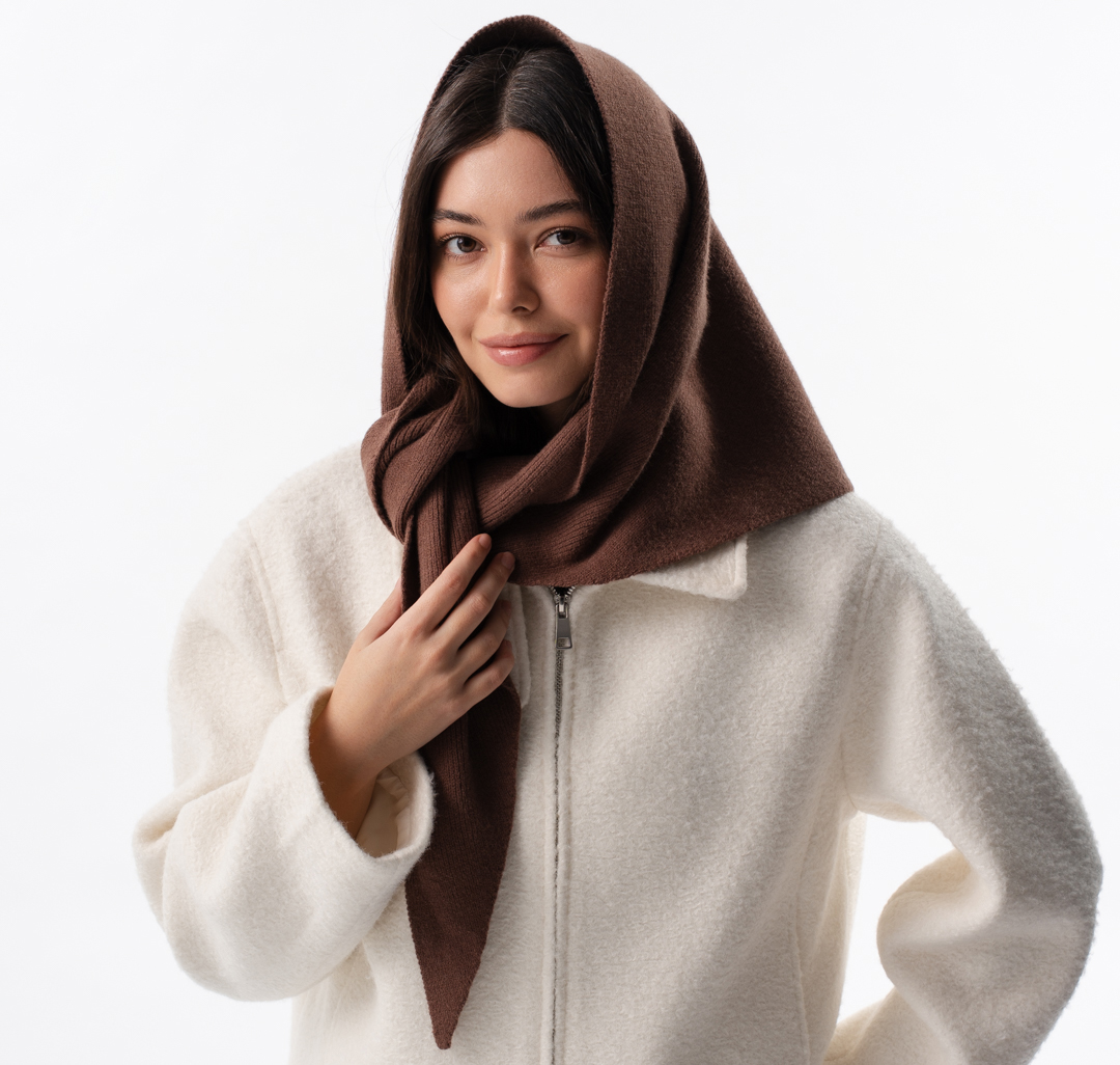 Косынка Мармалато, цвет мокко #2