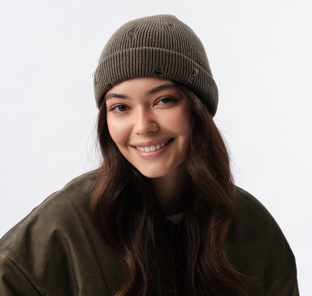 Шапка Мармалато, цвет хаки #1