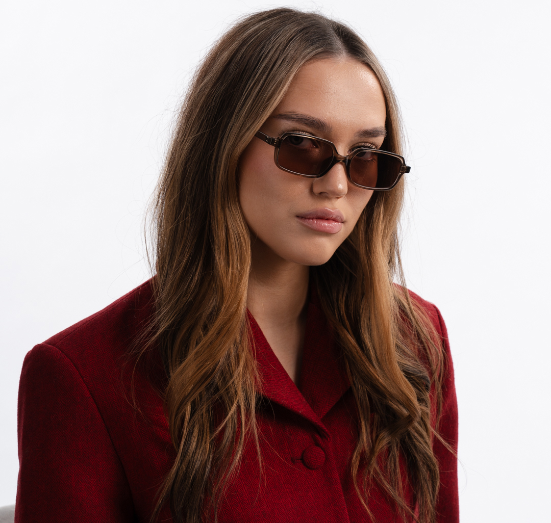 Очки с чехлом Мармалато, цвет светло-коричневый #2