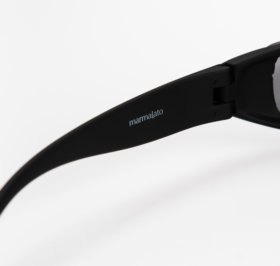 Очки с чехлом Мармалато, цвет матовый черный-черный #6