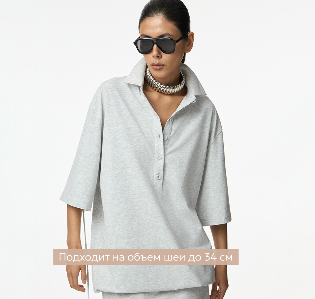 Колье Мармалато, цвет Белое серебро #2