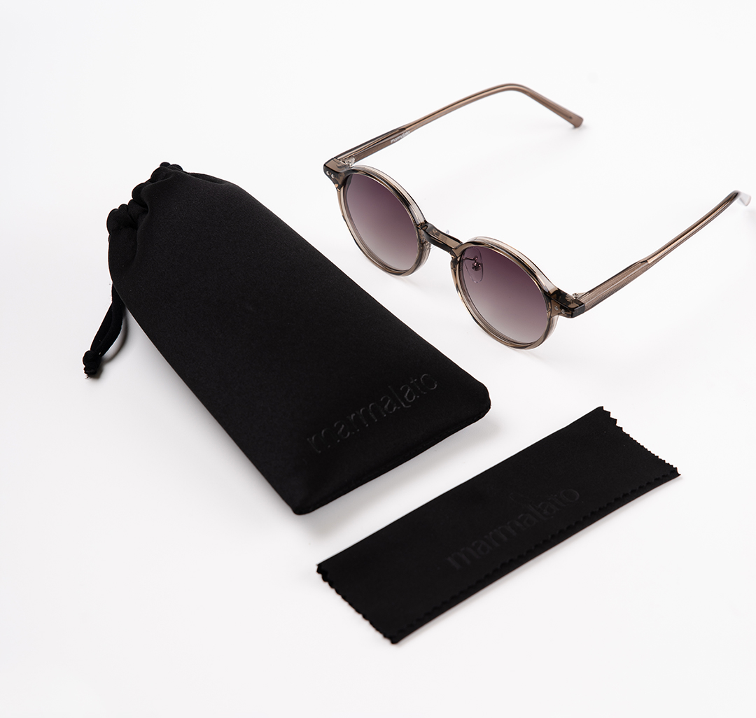 Очки с чехлом Мармалато, цвет Хаки-серебро #7