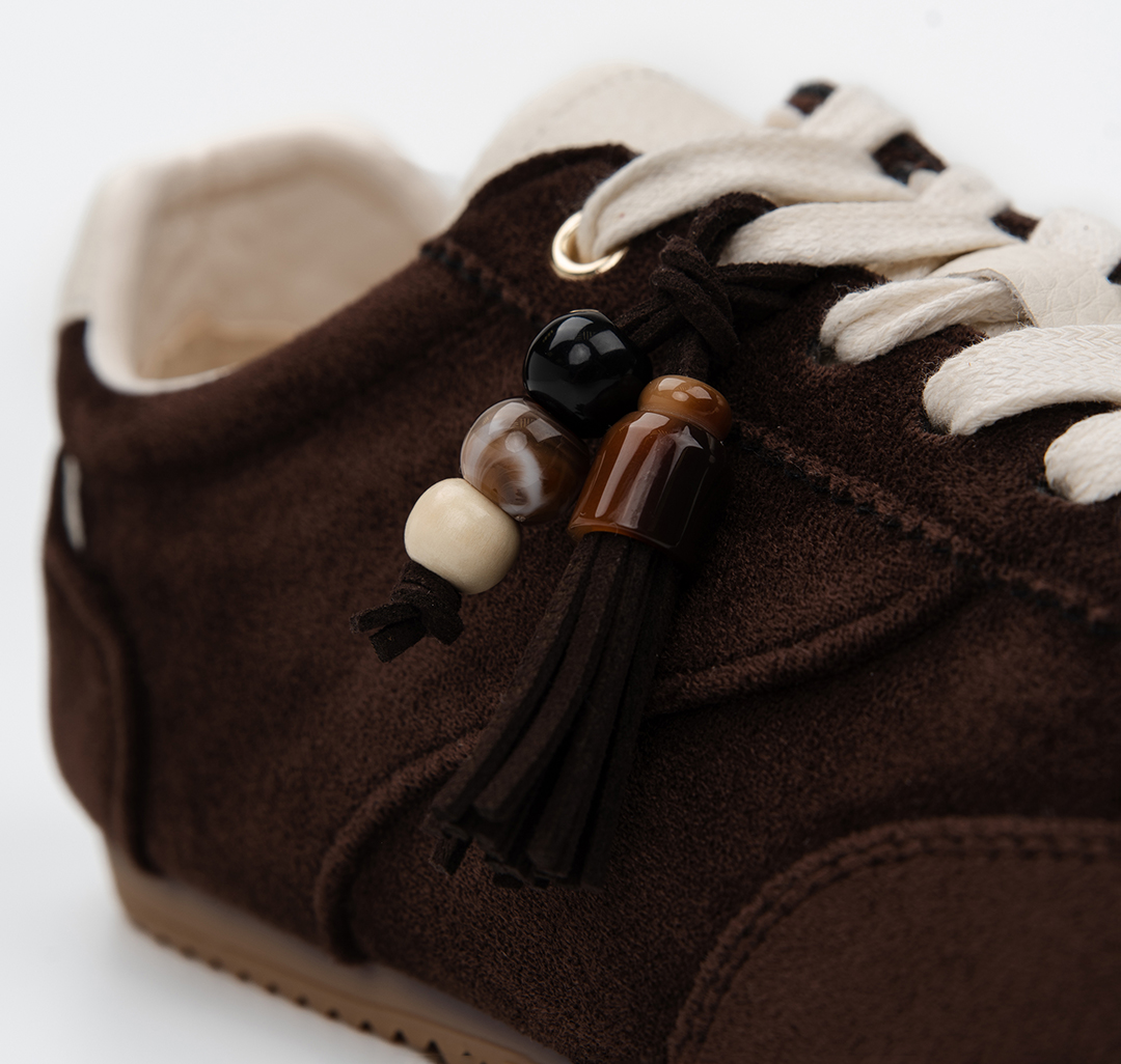Кроссовки Мармалато, цвет коричневый-молочный #6