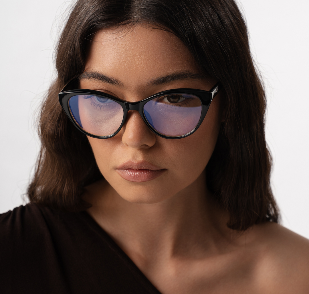 Очки имиджевые прозрачные-черные Мармалато, цвет прозрачный-черный #3