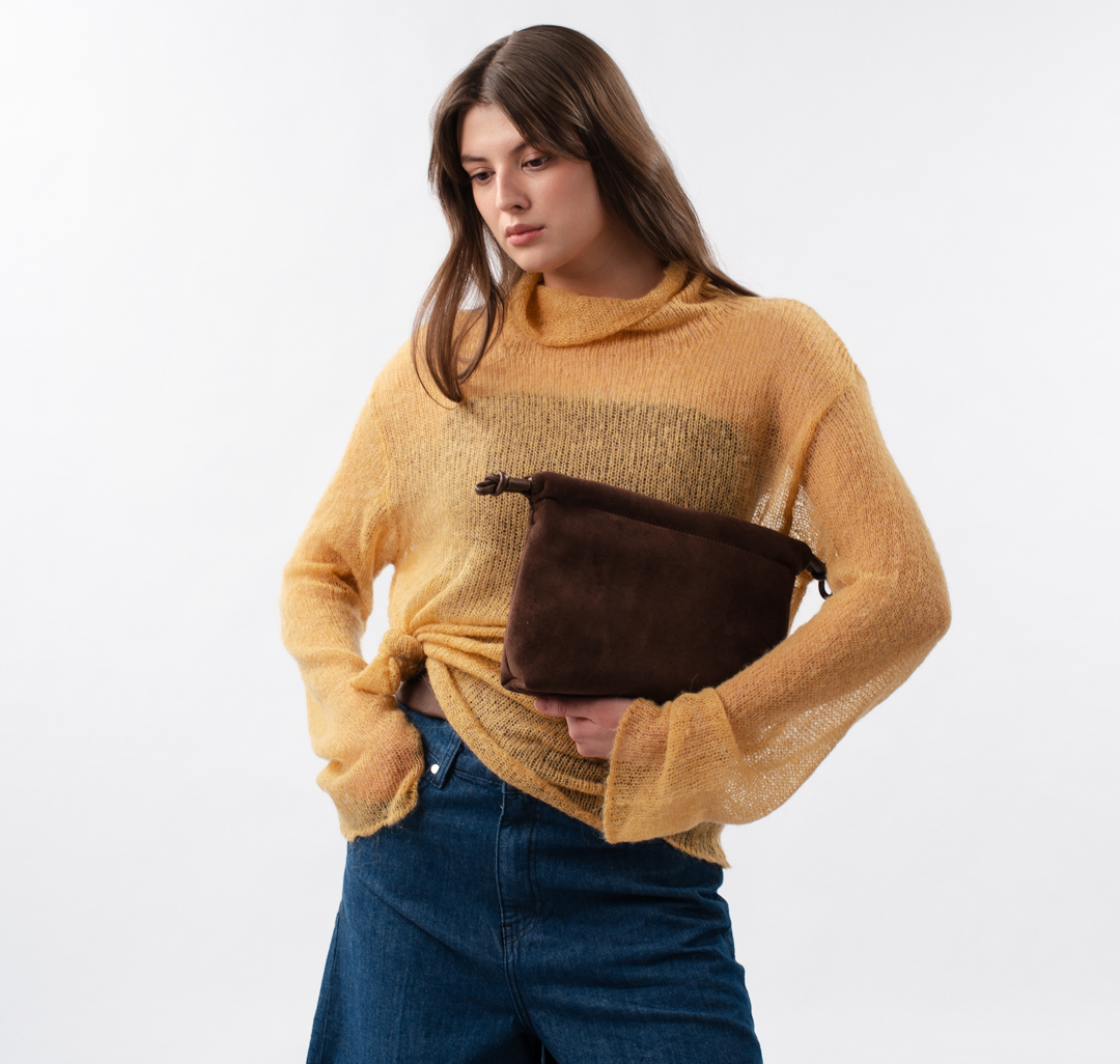 Сумка-кошелек Мармалато, цвет шоколадный #10