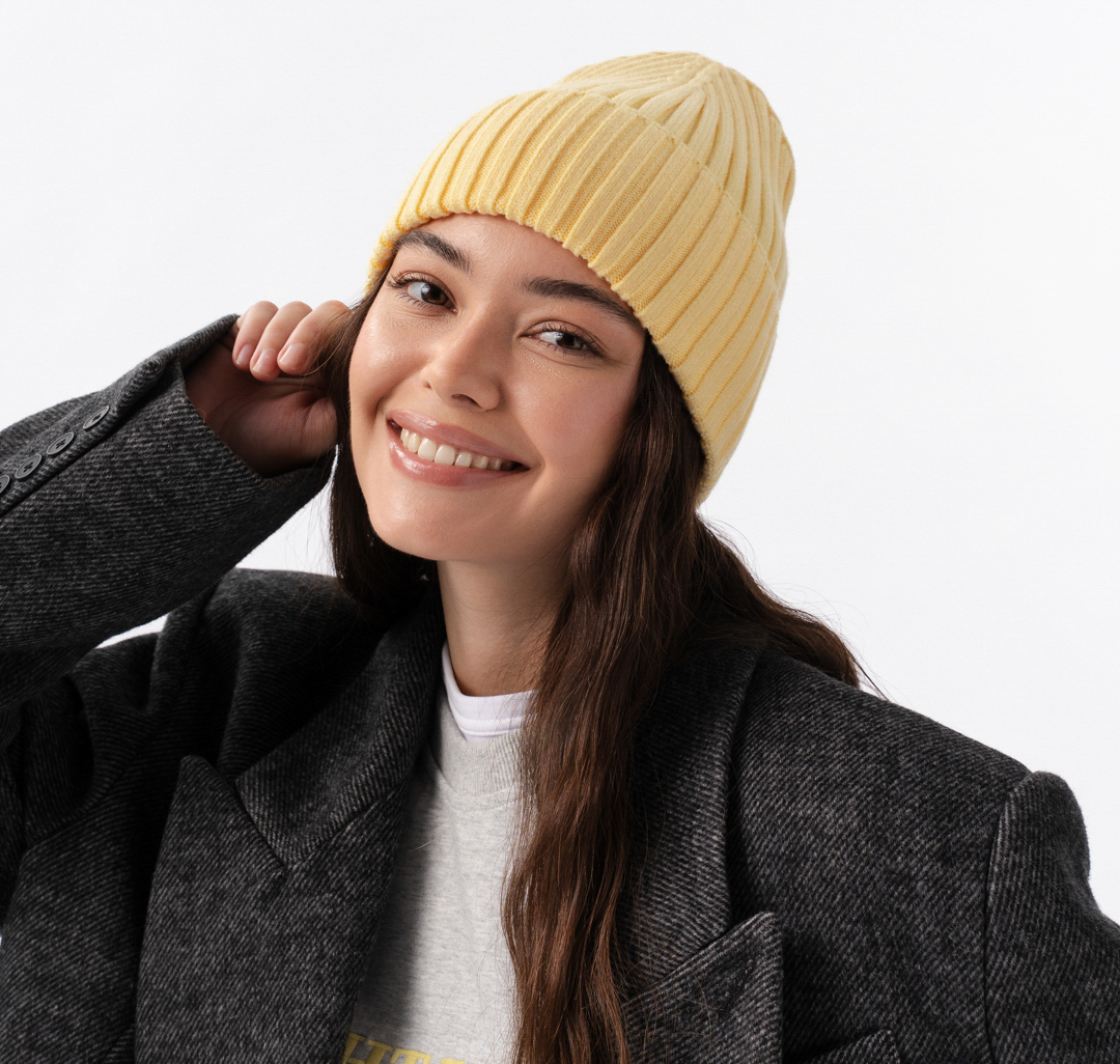 Шапка Мармалато, цвет желтый #1