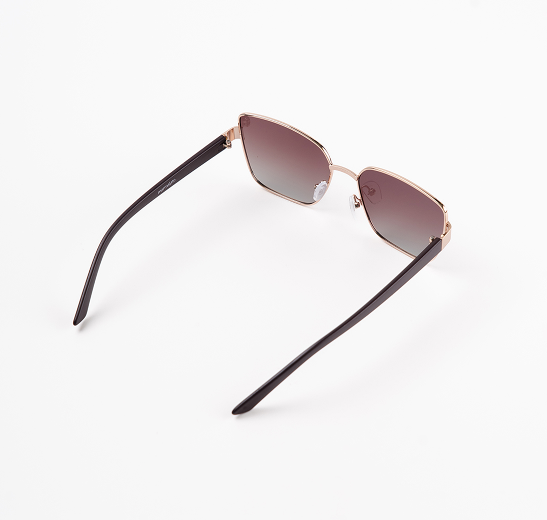 Очки с чехлом Мармалато, цвет Коричневый-золото #6