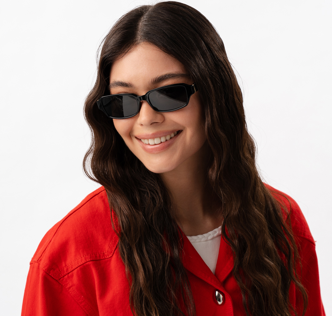 Очки с чехлом Мармалато, цвет черный-золото #2