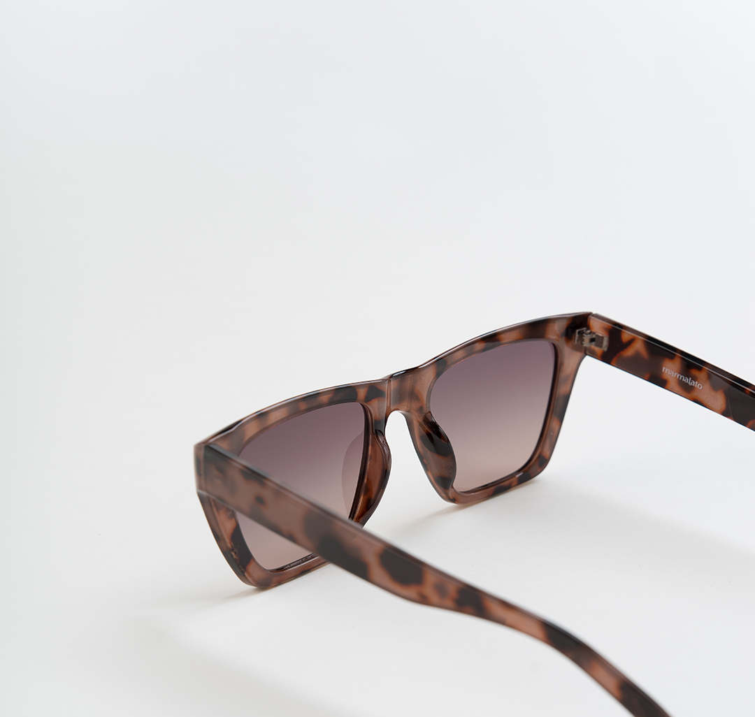 Очки солнцезащитные с поляризацией коричневые-черные Мармалато, цвет коричневый-черный #6