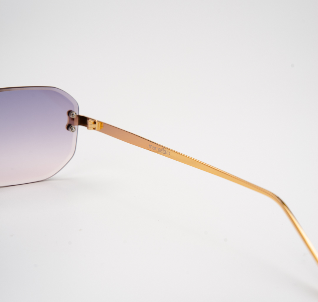 Очки с чехлом Мармалато, цвет серый-золото-мультиколор #5