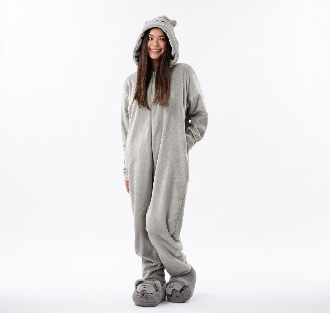 Кигуруми Мармалато, цвет Серый-черный #1