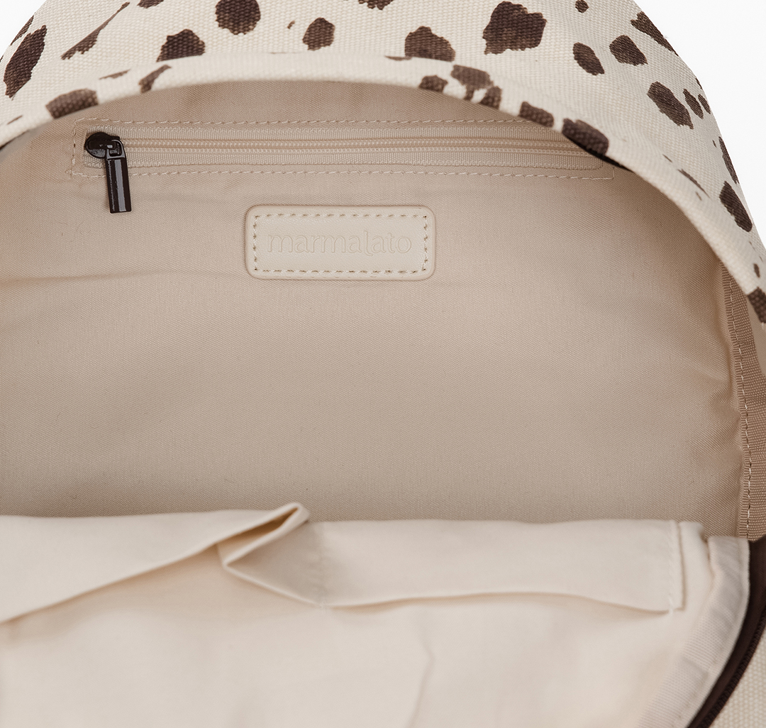 Рюкзак Мармалато, цвет молочный-шоколадный #4