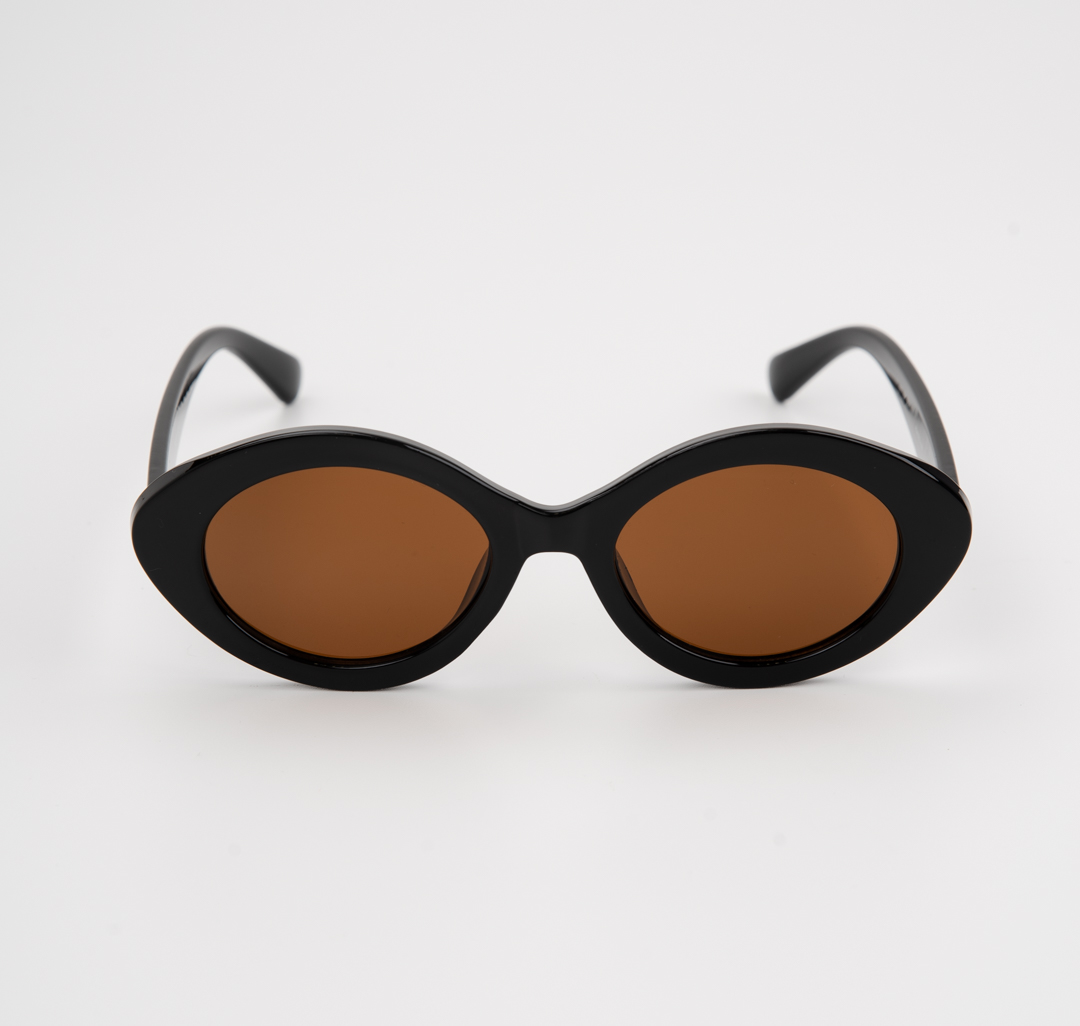 Очки с чехлом Мармалато, цвет черный-коричневый-золото #3