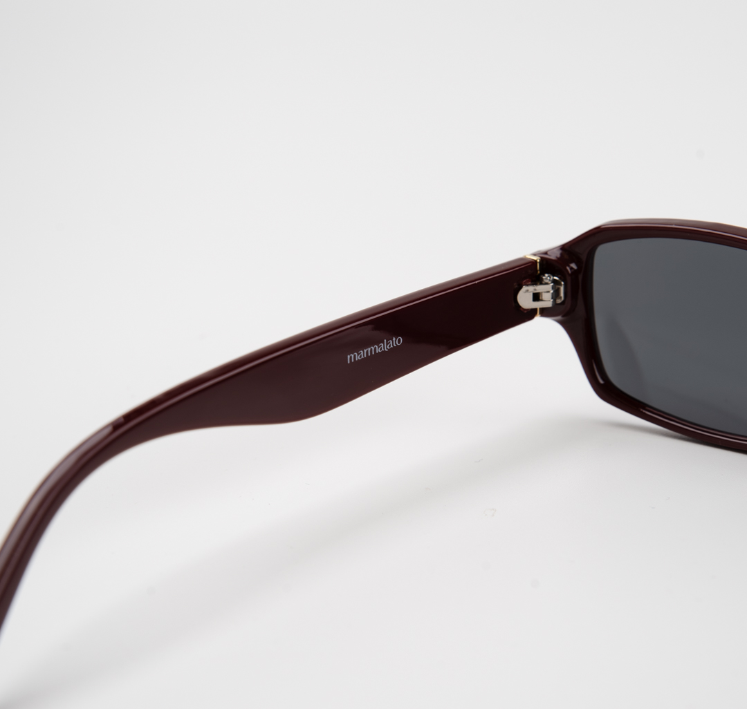 Очки с чехлом Мармалато, цвет винный-золото #5