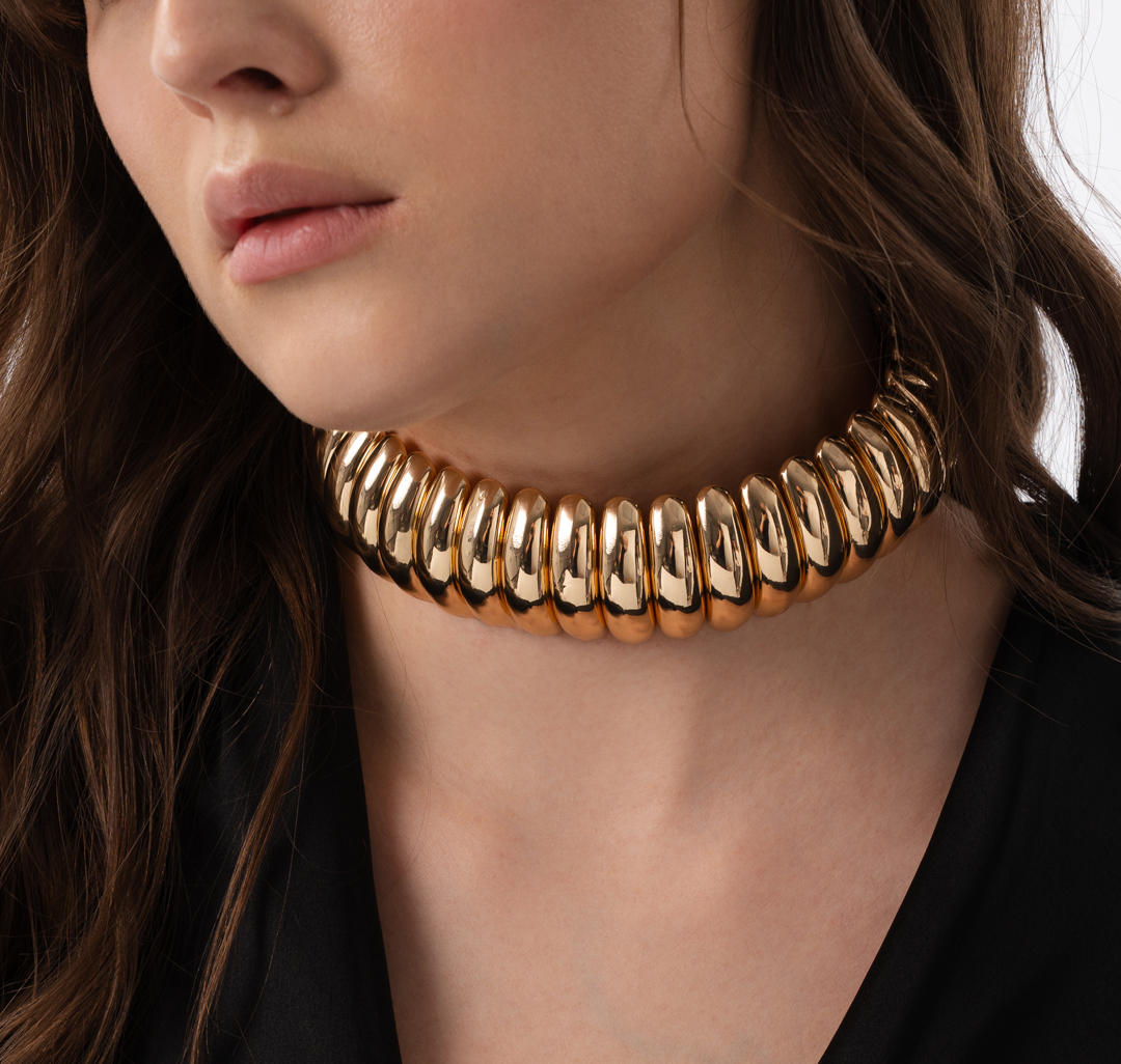 Колье Мармалато, цвет золото #5