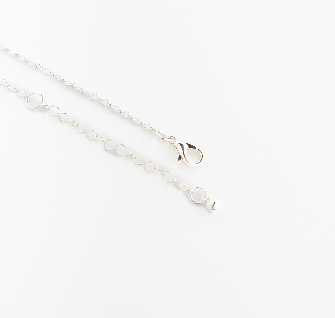 Колье Мармалато, цвет белое серебро-молочный #5