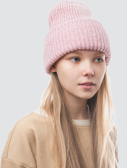 Розовый-белый