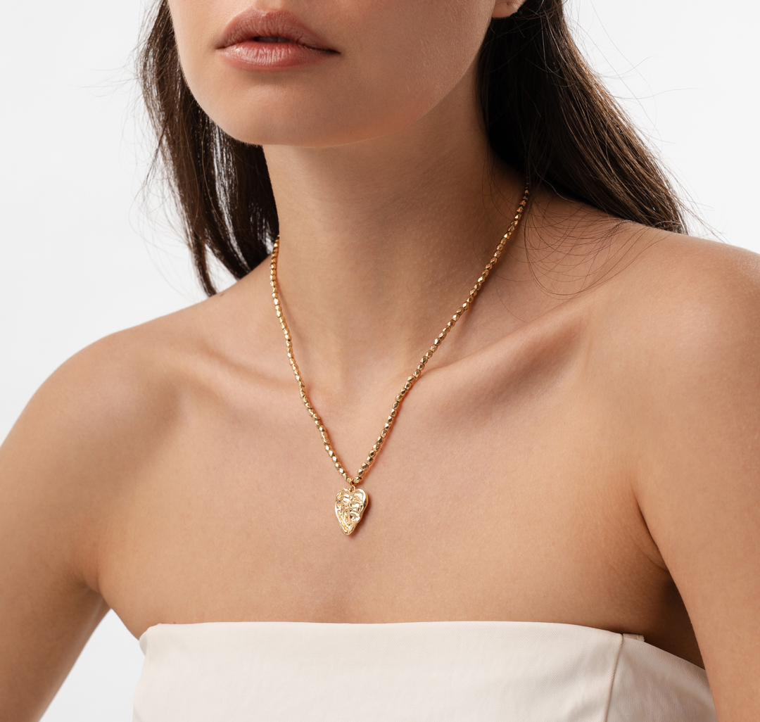 Колье Мармалато, цвет золото #1