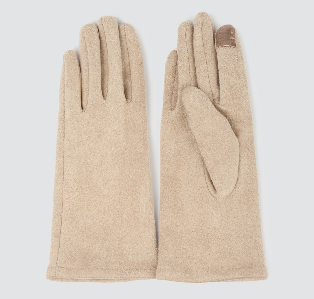 Женские перчатки Мармалато, цвет Светло-бежевый #1