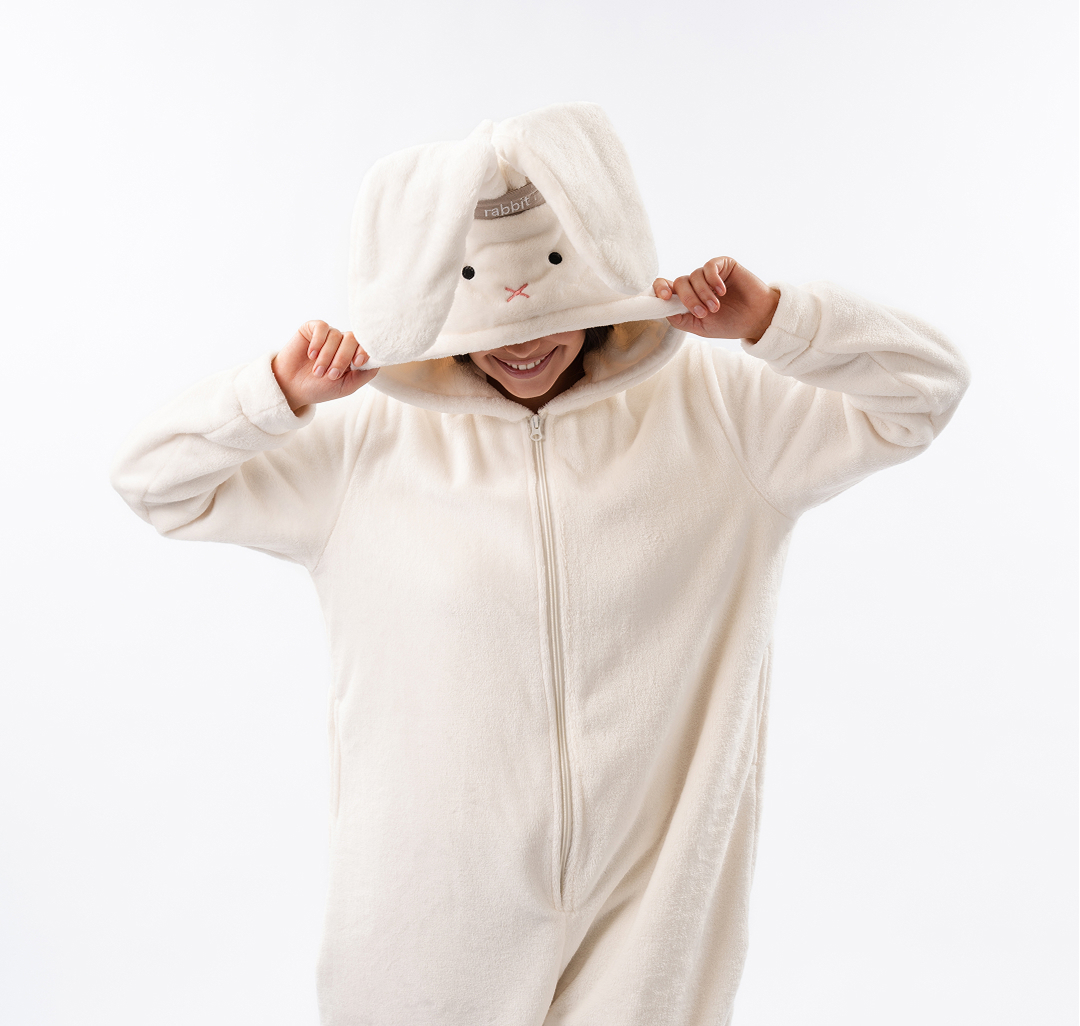 Кигуруми Мармалато, цвет Молочный-черный-розовый #4