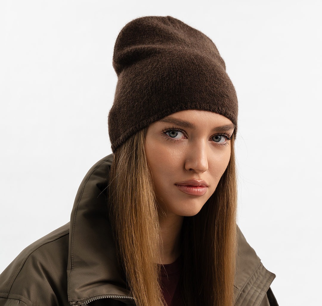 Шапка Мармалато, цвет шоколадный #1