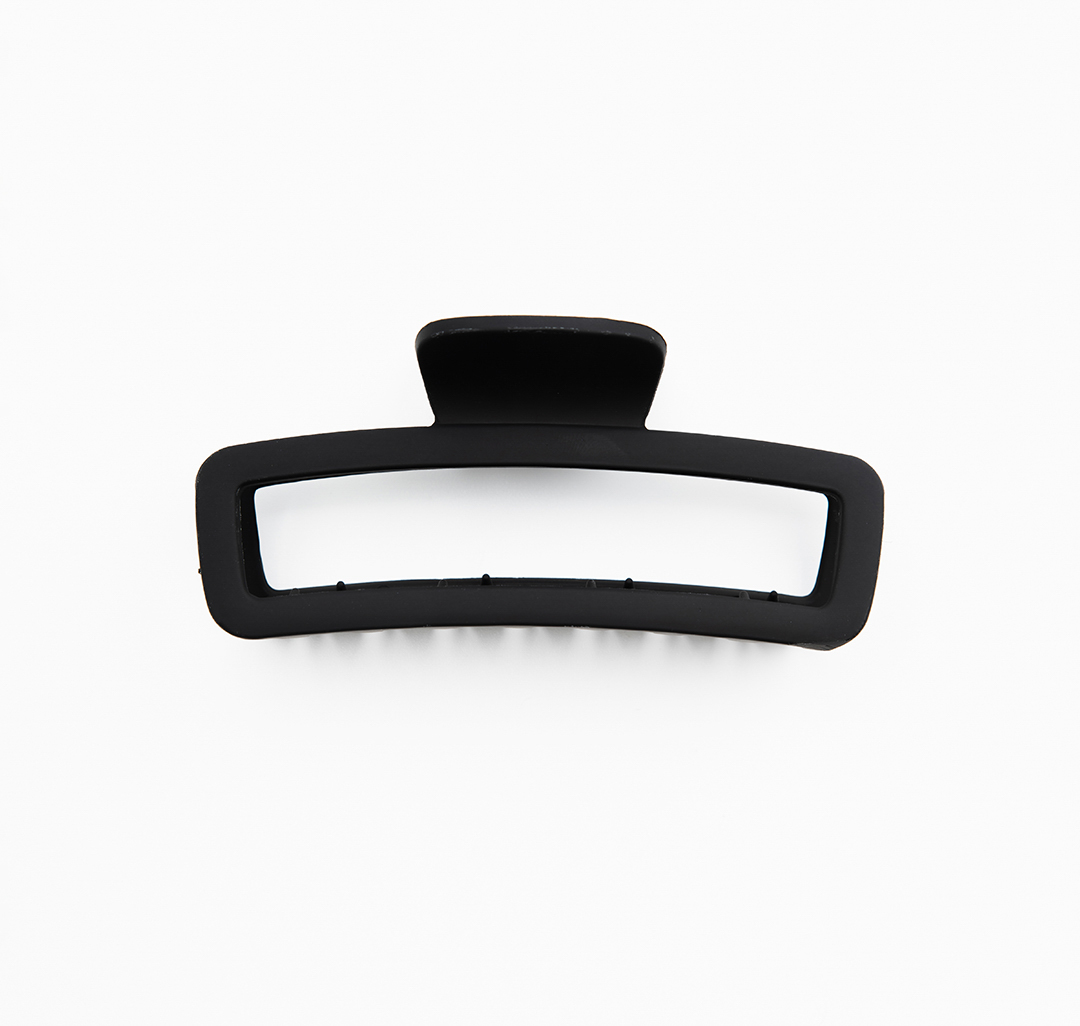 Заколка-краб Мармалато, цвет Матовый черный #1