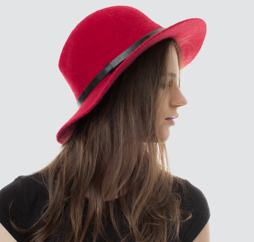 Шляпа Мармалато, цвет Красный-черный #1
