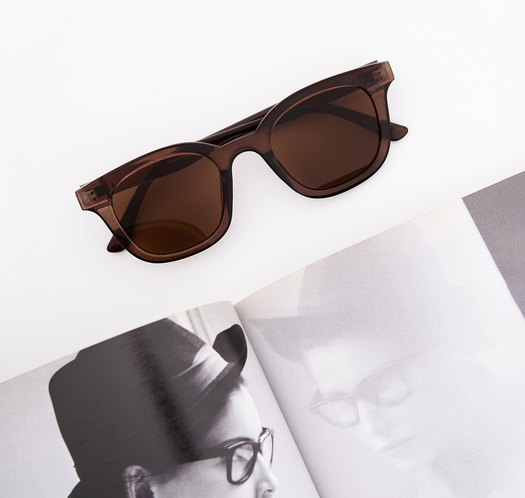 Очки с чехлом Мармалато, цвет Коричневый #3