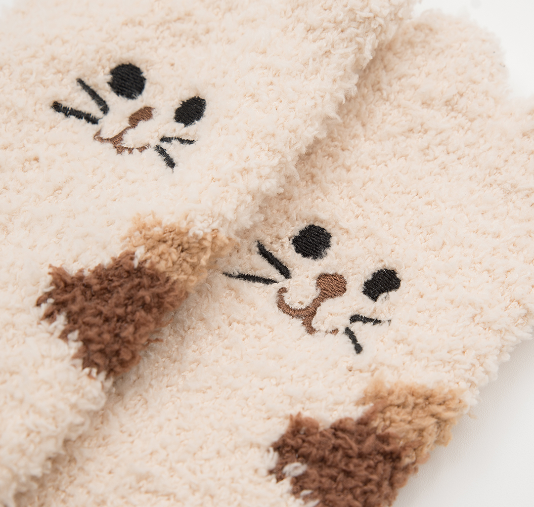 Носки (1 пара) Мармалато, цвет Молочный-коричневый-бежевый #5