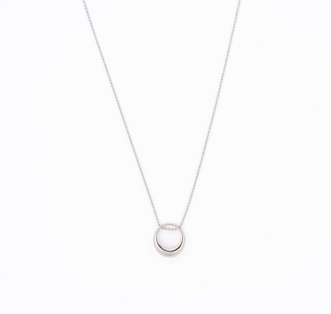 Колье Мармалато, цвет серебро #1