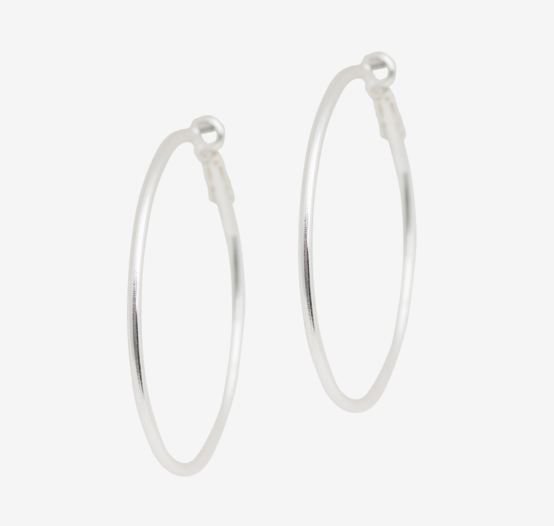 Серьги Мармалато, цвет белое серебро #1