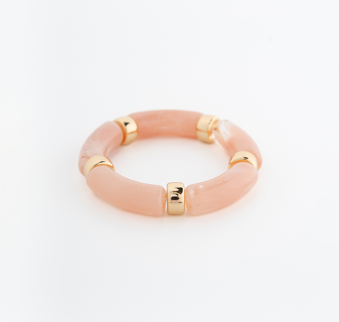 Браслет Мармалато, цвет розовый-золото #3