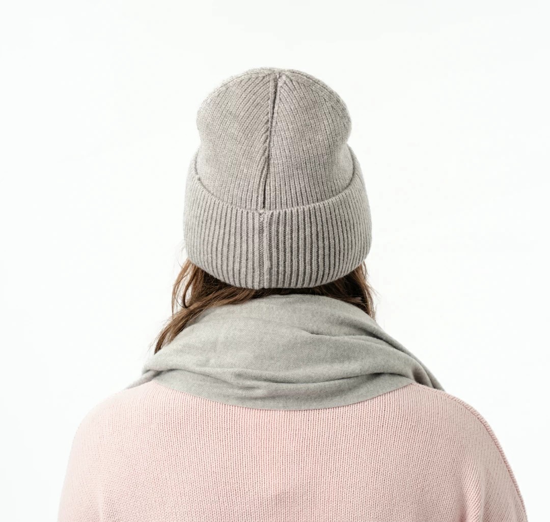 Шапка Мармалато, цвет светло-серый #3