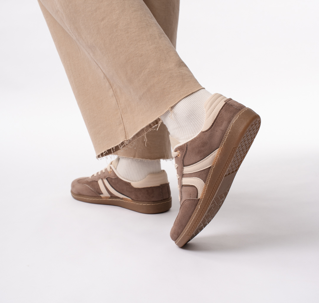 Кеды Мармалато, цвет пудровый-молочный #9