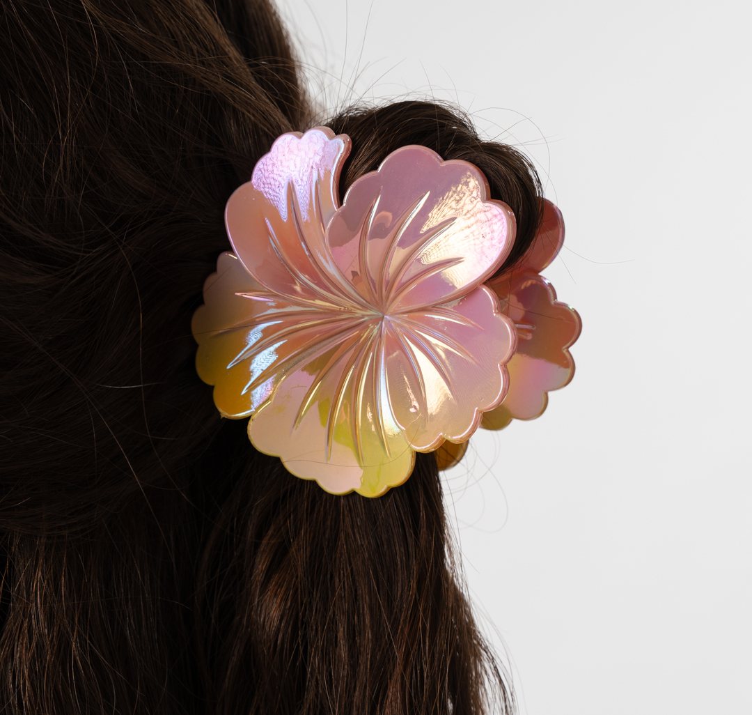 Заколка-краб Мармалато, цвет розовый-мультиколор #2