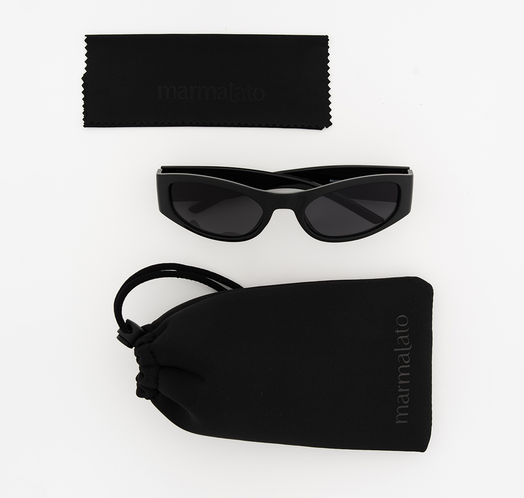 Очки с чехлом Мармалато, цвет черный #8