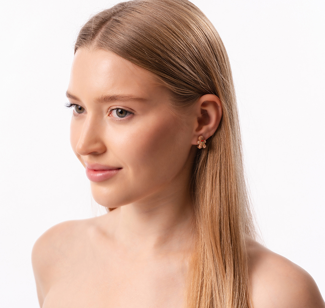 Клипсы Мармалато, цвет Бежевый-красный-мультиколор #3