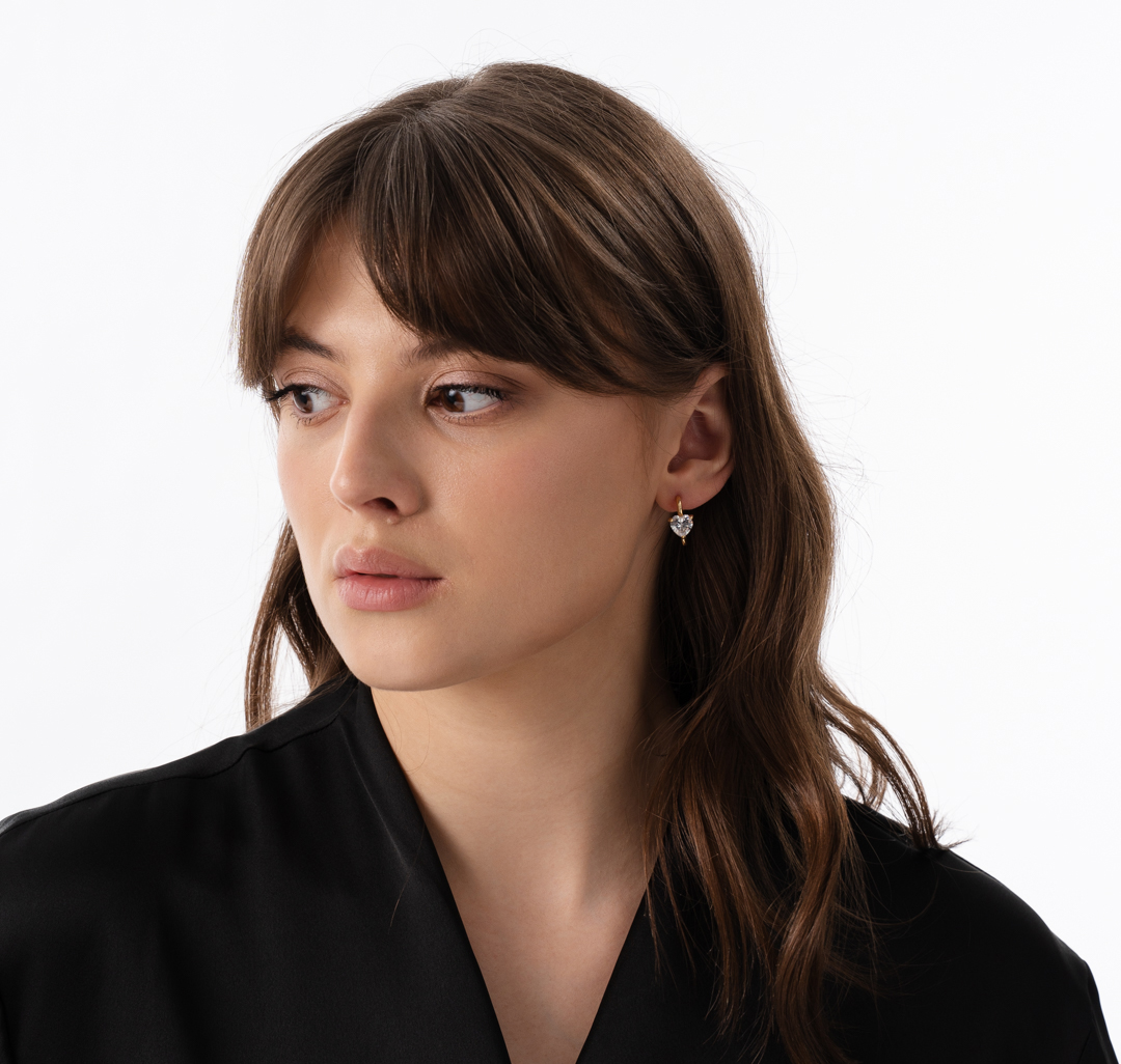 Серьги Мармалато, цвет Золото-прозрачный #3