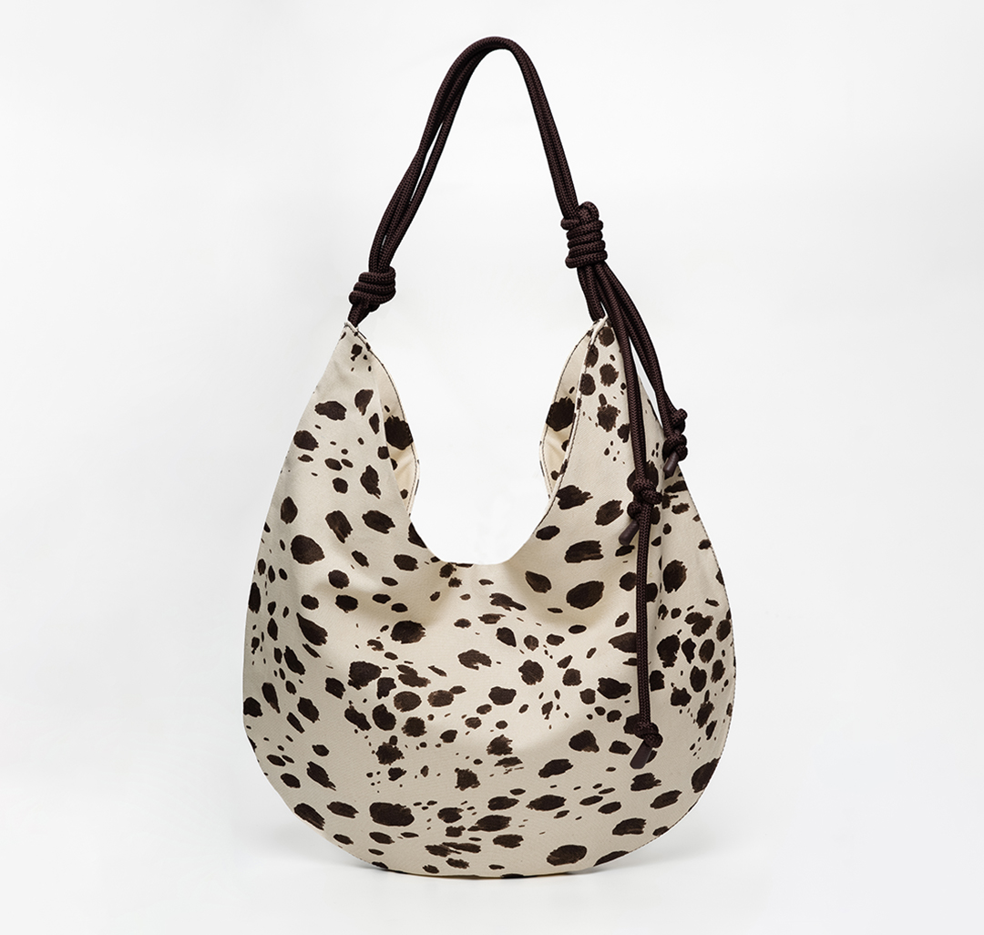 Сумка Мармалато, цвет молочный-шоколадный #1