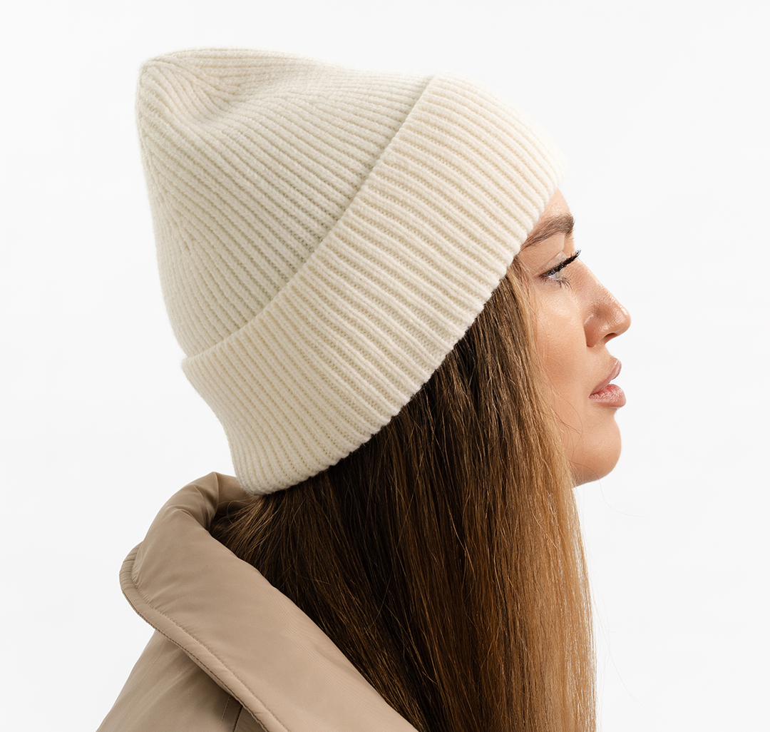 Шапка Мармалато, цвет белый #2