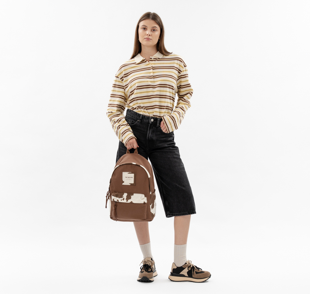 Рюкзак Мармалато, цвет коричневый-молочный #6