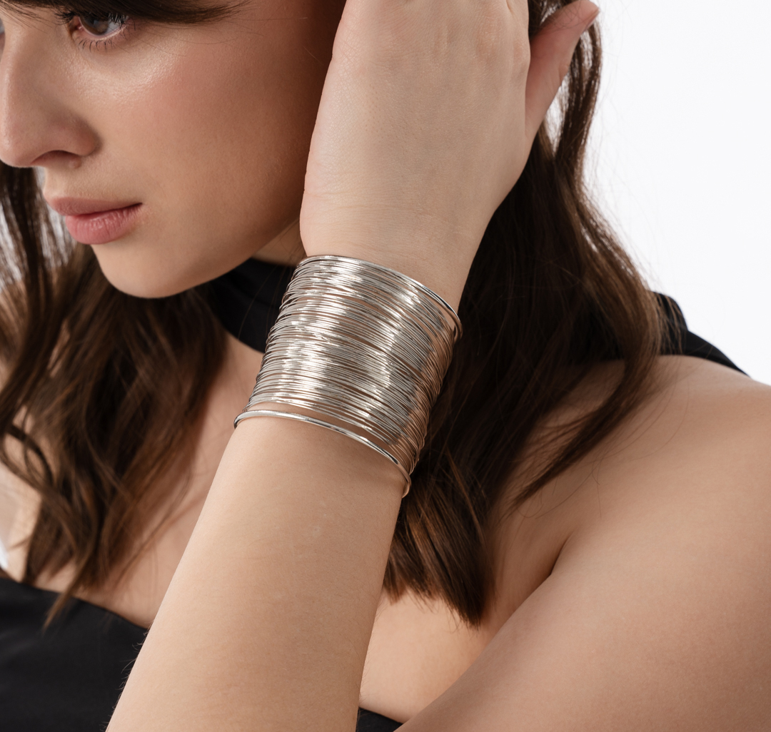 Браслет Мармалато, цвет Серебро #3