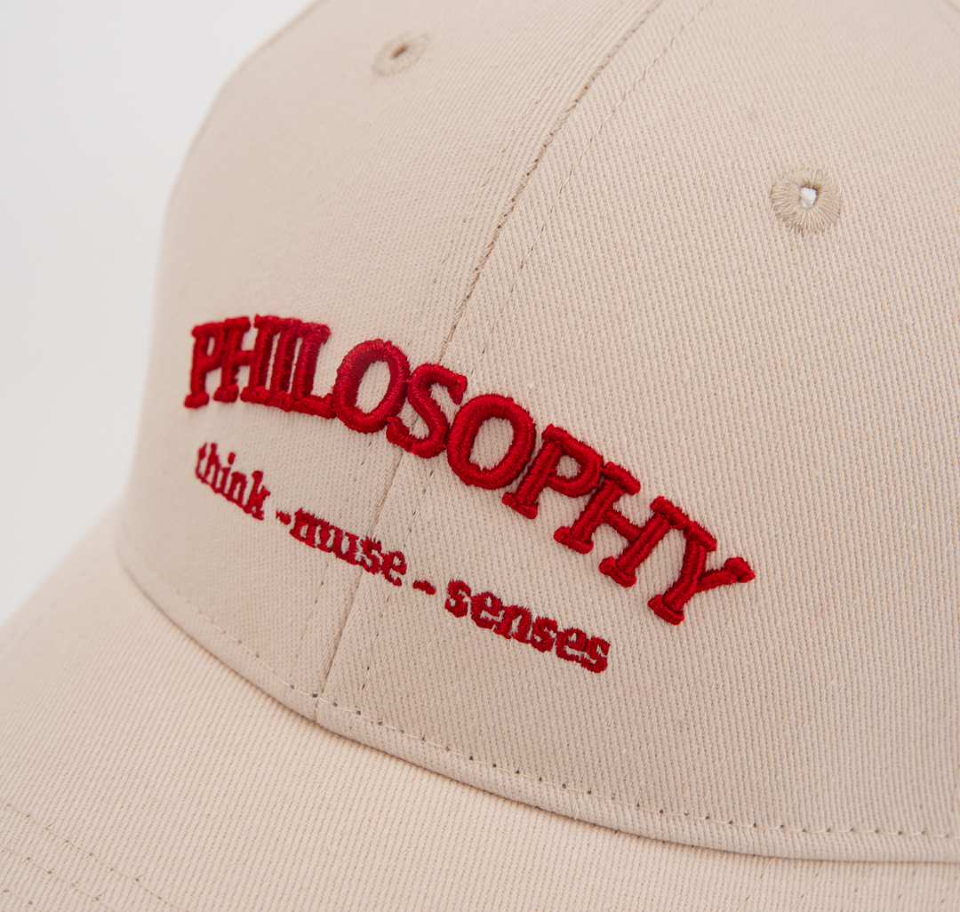 Бейсболка Мармалато, цвет светло-бежевый-красный #7