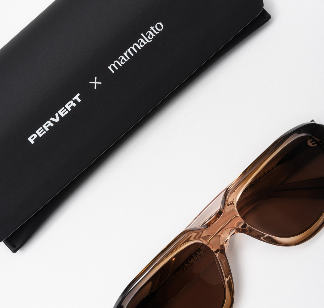 Очки с чехлом Мармалато, цвет Бежевый-серый-черный #10