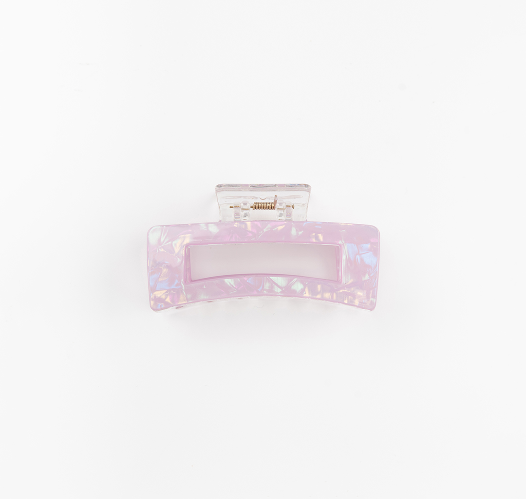Заколка-краб Мармалато, цвет прозрачный-розовый-мультиколор #3