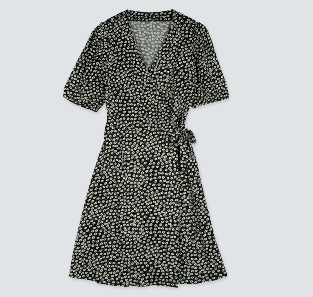Женское платье Мармалато, цвет Черный-белый-зеленый #3