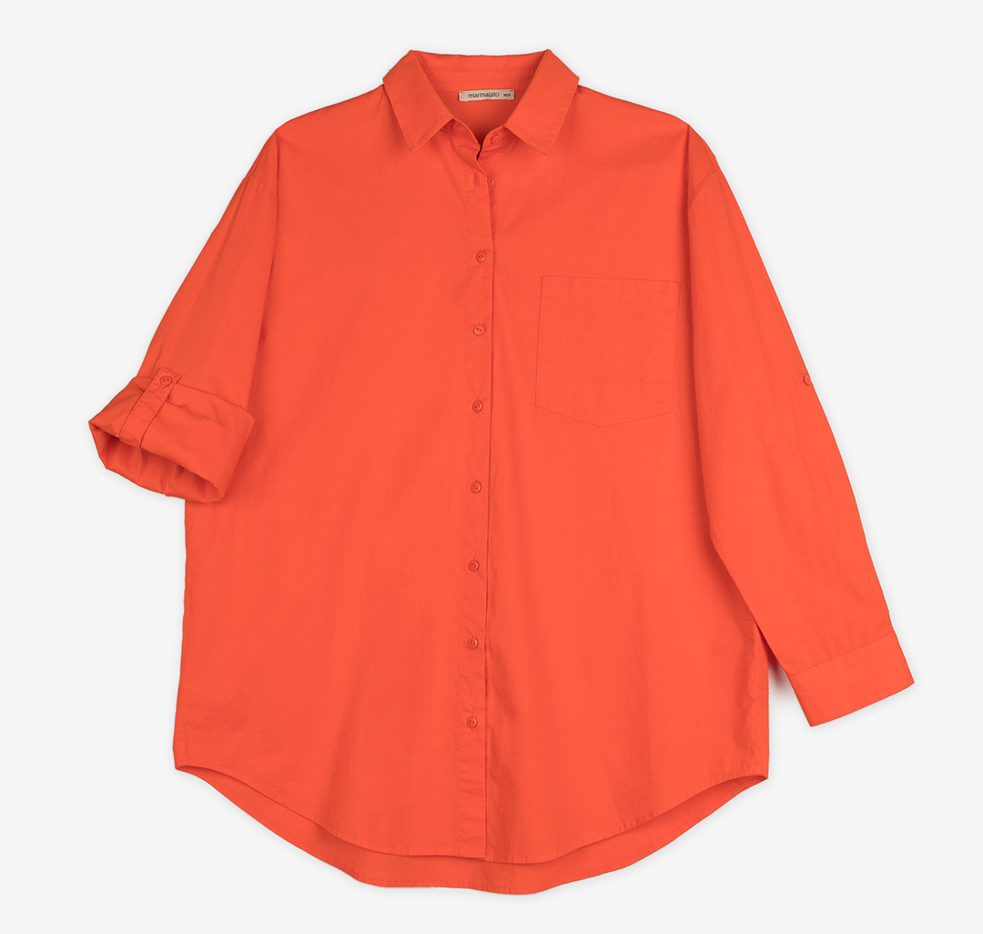 Рубашка Мармалато, цвет Оранжевый #4