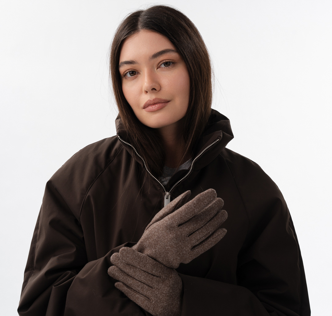 Перчатки Мармалато, цвет коричневый #4