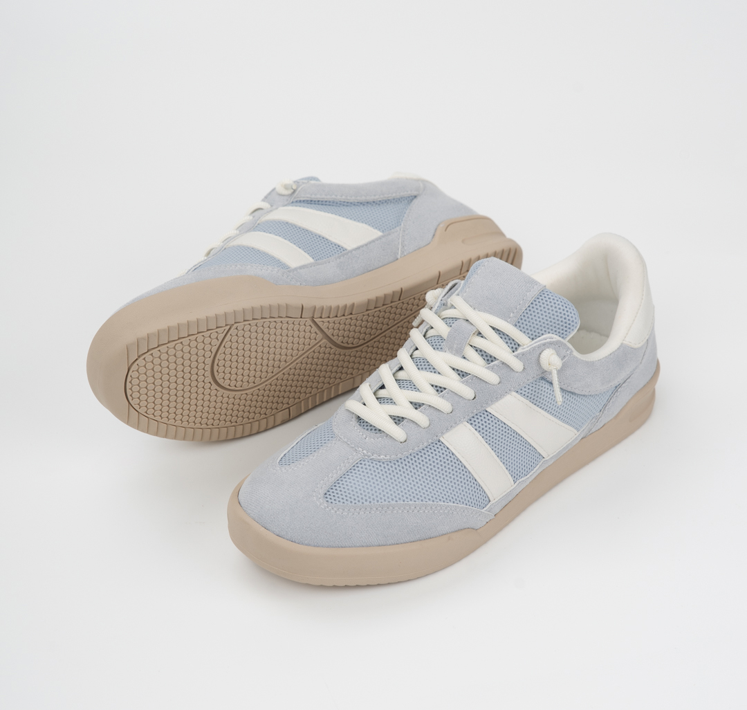 Кеды Мармалато, цвет голубой-бежевый-разноцветный #3